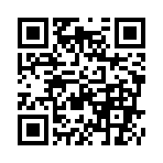 ヨ　〇　=ノ　ク＿〆(・ω・。)
のQRコード