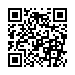 ｲﾔｰﾝ(((((((〃ω〃)┌┛＿|￣|○･ﾟ･
のQRコード