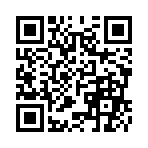 |ωﾟ*)ﾉ|Ю 　| んじゃ♪
のQRコード