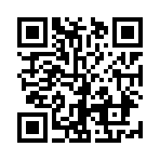 (*｀･∀･)⊃・‥…━━━★ﾃｶﾗﾋﾞｰﾑ！！　…(-Д-＾)
のQRコード