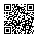 (◆´∪｀p【☆ﾟ+.ｺﾝﾊﾞﾝ㍗.+ﾟ☆】q´∪｀◇)
のQRコード