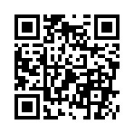 (●´Å｀)y─┛○o｡こんにちゎ｡o○
のQRコード