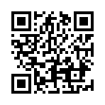 ☆･ﾟ:*∋□…φ(ゝv･｀｡)(｡´-v･)φ…=ﾉ勹 *:ﾟ･☆
のQRコード