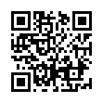 (-ω´-、)ﾉ゛　ヾ(´д⊂*)ｨｯﾃﾗｯｼｨ....
のQRコード