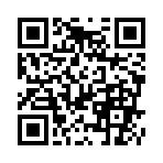 (。っ・Д・)っ［よろしく♪］
のQRコード