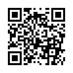 ∪*>ω<*)ﾉ|*:;;;｡ﾟ+.ォ’`снц｡ﾟ+.;;;:*|♪
のQRコード