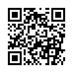 ~~-v(*￣･￣)｡｡o(コ)(ン)(ニ)(チ)(ワ)~
のQRコード