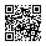 ﾋﾞﾕｭｭﾝ((o(*´皿`*)o|)　　Σ>─→ (･`ω･´ﾉ)ﾉ
のQRコード