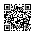 壁|●´∪｀●)ノぉーはーつー！ヽ(○´∪｀○壁|
のQRコード