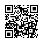 ( ｀･ω･´)ゞただいま帰りまつた!!
のQRコード