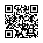 (★´･ω･｀)ﾉ【こんばんわ】ヽ(´･ω･｀○)
のQRコード