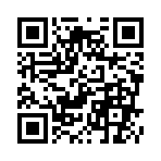 ﾊﾞｲﾊﾞｲ (；д；)ノ~▽”。・ﾟﾟ・
のQRコード