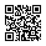 (●･ω･)ﾉ★｡､::｡.::･'゜こんばんわー☆｡.::･'゜★｡､::｡.::･'゜ (●・ω・)
のQRコード