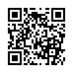 *.+ﾟ了(☆’3`d)解ﾟ+.*
のQRコード