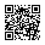 (　^,_ゝ^) ﾆｺｯ
のQRコード