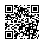 ｱﾂｲ!!(#｀Д´)ゞ‥･･━━━━━━旦~☆))`νﾟ)･;'.
のQRコード