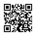 ♪ヨロ((*´∀｀人´∀｀*))シク♪
のQRコード