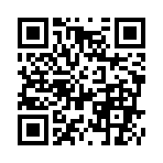 (●´(@@)｀)y─┛ﾟ()○((こ))((ん))((☆))
のQRコード