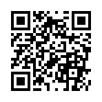 ｫﾊﾖ────ｯ!!!ヾ(+｀･ω･´)ﾉ┌┛三||ﾌ㌧||
のQRコード