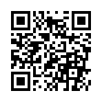 考え中→(☆´σ‥｀)ﾉ　ﾝー、、ﾅﾝﾀﾞﾍﾞ??
のQRコード