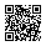 (*・∀・)ﾉΞｼｭｯ!　　――(*ΦωΦ)―→ ｸﾞｻｯｯ!!
のQRコード