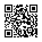 ｽﾞﾄﾞ━ﾝ!(;｡･ω´･｡)p┳*-----------Σ┌┬└○┘:∵
のQRコード