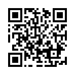 (*´ω｀)/　ﾖﾛﾁｸﾋﾞ
のQRコード