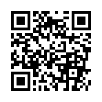 ||校門||ｮω･´=)){{☆ﾟ+.ｫﾊｮｩｯｷ-!.+ﾟ☆]
のQRコード