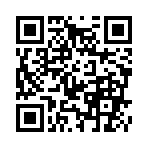 ｺﾝﾊﾞ━ヾ(ﾟωﾟ=)人(=ﾟωﾟ)ゞ━ﾝﾜｧ!!!
のQRコード