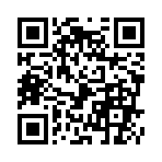 ( ●´w`)ﾉ⌒☆ﾟ+.☆ﾟﾖﾛ②ﾟ☆+.ﾟ☆+
のQRコード