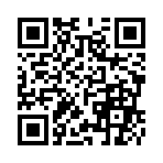 ﾊﾞｨﾊﾞｧ⌒Ｙ⌒ヾ((*´∀｀*●))ﾉﾞ⌒Ｙ⌒ｨ♪
のQRコード