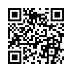 ★´⌒(*ゝω∂*)ﾟ.+∃ □ =ノ ⊃♪
のQRコード