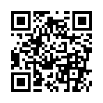 ★´⌒(*ゝω∂*)ﾟ.+∃ □ =ノ ⊃♪
のQRコード