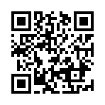 (●´Å｀)y─┛○o｡こんにちゎ｡o○
のQRコード