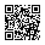 （*＾－ﾟ）ノ♪。o.+゜。*才ﾉヽ∋ｫσ(´・ω・｀)☆ぉきた?♪。o.。o.+゜(´・ω・｀*)
のQRコード