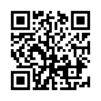 帰宅ｼﾏｼﾀ・・・.....φ(_　_●)ﾍﾟｺﾘ
のQRコード