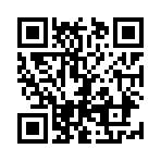 (●・ω・)/ よっ!
のQRコード