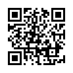 ( -_-)　　　　～～＝○ロケットパーンチ！
のQRコード