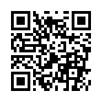 オラー （ ￣＿￣)Ｏ);°〇°)ノ
のQRコード