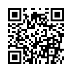 ( ・・)-○))～～～～～～Ю ☆)゜o゜
のQRコード