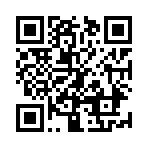 ( ￣ー￣)ﾉﾌｫﾗｧﾖ!!---===≡≡≡ω ｼｭｯ!
のQRコード