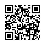 （ノ>_<）ノ　≡●
のQRコード