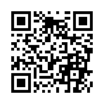 (ﾒ^ロ-ロ)シュッ　－＝≡　━☆(ﾉﾟ∀ﾟ)ﾉんぎゃ！
のQRコード