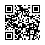 ｿﾘｬ～♪(ﾉ｡･ω)ﾉ＿＿_((○ ¶¶
のQRコード