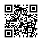 (ﾒ^◎-◎)シュッ　－＝≡　━☆(ﾉﾟ◇ﾟ)ﾉんぎゃ！
のQRコード