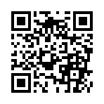 ヽ( ･∀･)ﾉ┌┛Σ≡( #･３･)ｱﾙｪｰ
のQRコード