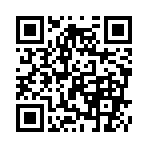 *～(x_x) ☆ξ＼(￣￣*)ピシッ
のQRコード