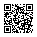 *～(x_x) ☆ξ＼(￣￣*)ピシッ
のQRコード