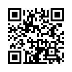 ｵﾒﾃﾞﾁｮｰｸ 命中率１００％( - -)ノ・・・----￣(>。☆ ｺﾂﾝ
のQRコード