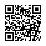 ｵﾒﾃﾞﾁｮｰｸ 命中率１００％( - -)ノ・・・----￣(>。☆ ｺﾂﾝ
のQRコード